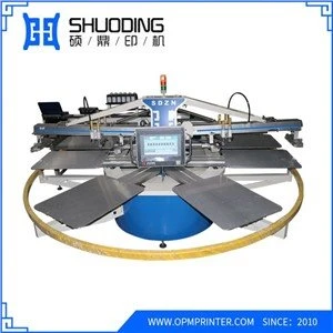 Ovale Siebdruckmaschine